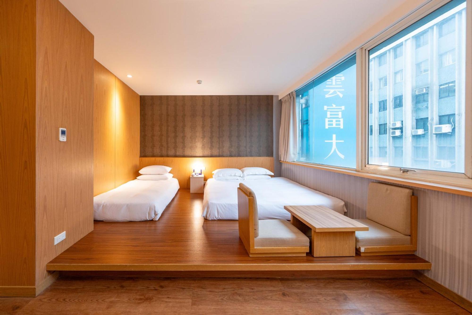 雲富大飯店 Hotel Cloud-Zhongshan Taipeh Exterior foto
